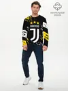 Мужской лонгслив базовый / JUVENTUS / ЮВЕНТУС / КРАСКА (P007_P004ooo2933481, P004ooo2933481)