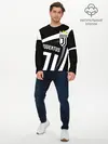 Мужской лонгслив базовый / JUVENTUS / ЮВЕНТУС / ПОЛОСЫ (P007_P004ooo2933539, P004ooo2933539)