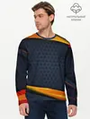 Мужской лонгслив базовый / Sport Dark style (P007_P004ooo2933651, P004ooo2933651)