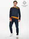 Мужской лонгслив базовый / Sport Dark style (P007_P004ooo2933651, P004ooo2933651)