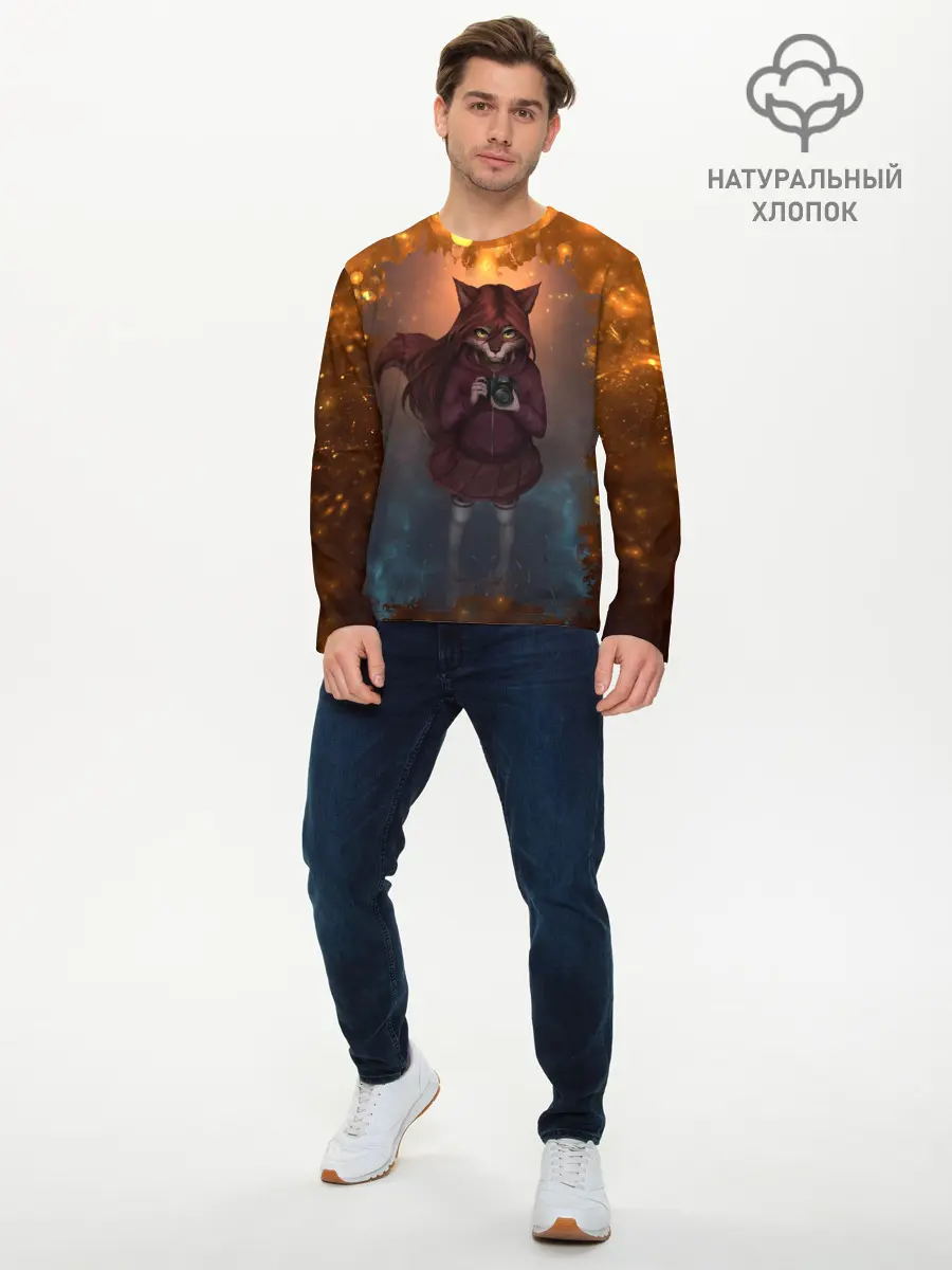 Мужской лонгслив базовый / Fury Photographer (P007_P004ooo2933431, P004ooo2933431)