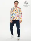 Мужской лонгслив базовый / Славянская символика (P007_P004ooo2934041, P004ooo2934041)