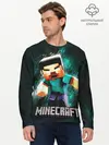 Мужской лонгслив базовый / MINECRAFT (P007_P004ooo2935347, P004ooo2935347)