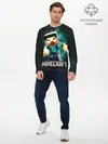 Мужской лонгслив базовый / MINECRAFT (P007_P004ooo2935347, P004ooo2935347)