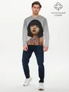 Мужской лонгслив базовый / Hot Lisa (P007_P004ooo2935437, P004ooo2935437)
