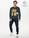 Мужской лонгслив базовый / Animal crossing x Dark Souls (P007_P004ooo2935447, P004ooo2935447)