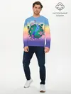 Мужской лонгслив базовый / Animal crossing world (P007_P004ooo2935451, P004ooo2935451)