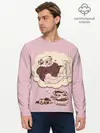 Мужской лонгслив базовый / Sheep workout (P007_P004ooo2935457, P004ooo2935457)