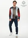 Мужской лонгслив базовый / Абстракция Красок (P007_P004ooo2935617, P004ooo2935617)
