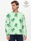 Мужской лонгслив базовый / Froggy crossing (P007_P004ooo2936545, P004ooo2936545)
