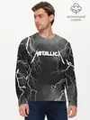 Мужской лонгслив базовый / METALLICA РАЗРЯД МОЛНИИ (P007_P004ooo2936963, P004ooo2936963)