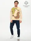 Мужской лонгслив базовый / Рыбы. Знаки зодиака, море (P007_P004ooo2937061, P004ooo2937061)