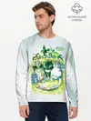 Мужской лонгслив базовый / Аста и Юно малыши Чёрный клевер (P007_P004ooo2937089, P004ooo2937089)