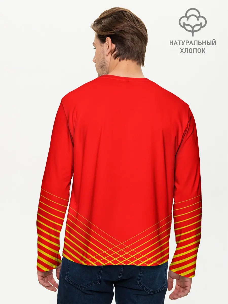 Мужской лонгслив базовый / FC VALENCIA / ФК ВАЛЕНСИЯ (P007_P004ooo2936817, P004ooo2936817)