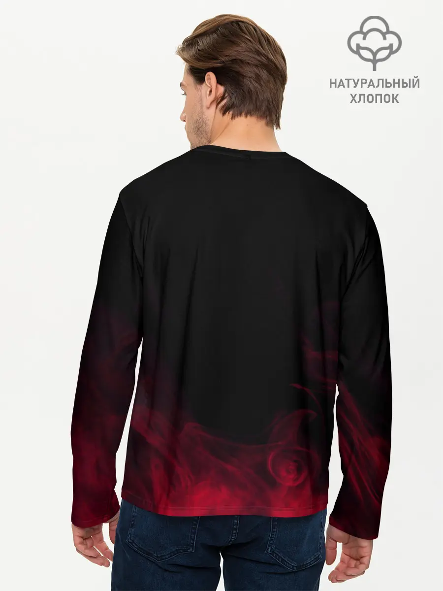 Мужской лонгслив базовый / 5FDP | RED SMOKE (P007_P004ooo2936825, P004ooo2936825)