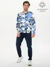 Мужской лонгслив базовый / Магические звезды (P007_P004ooo2936827, P004ooo2936827)