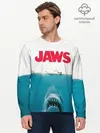 Мужской лонгслив базовый / Jaws 1975 (P007_P004ooo2937527, P004ooo2937527)