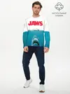 Мужской лонгслив базовый / Jaws 1975 (P007_P004ooo2937527, P004ooo2937527)