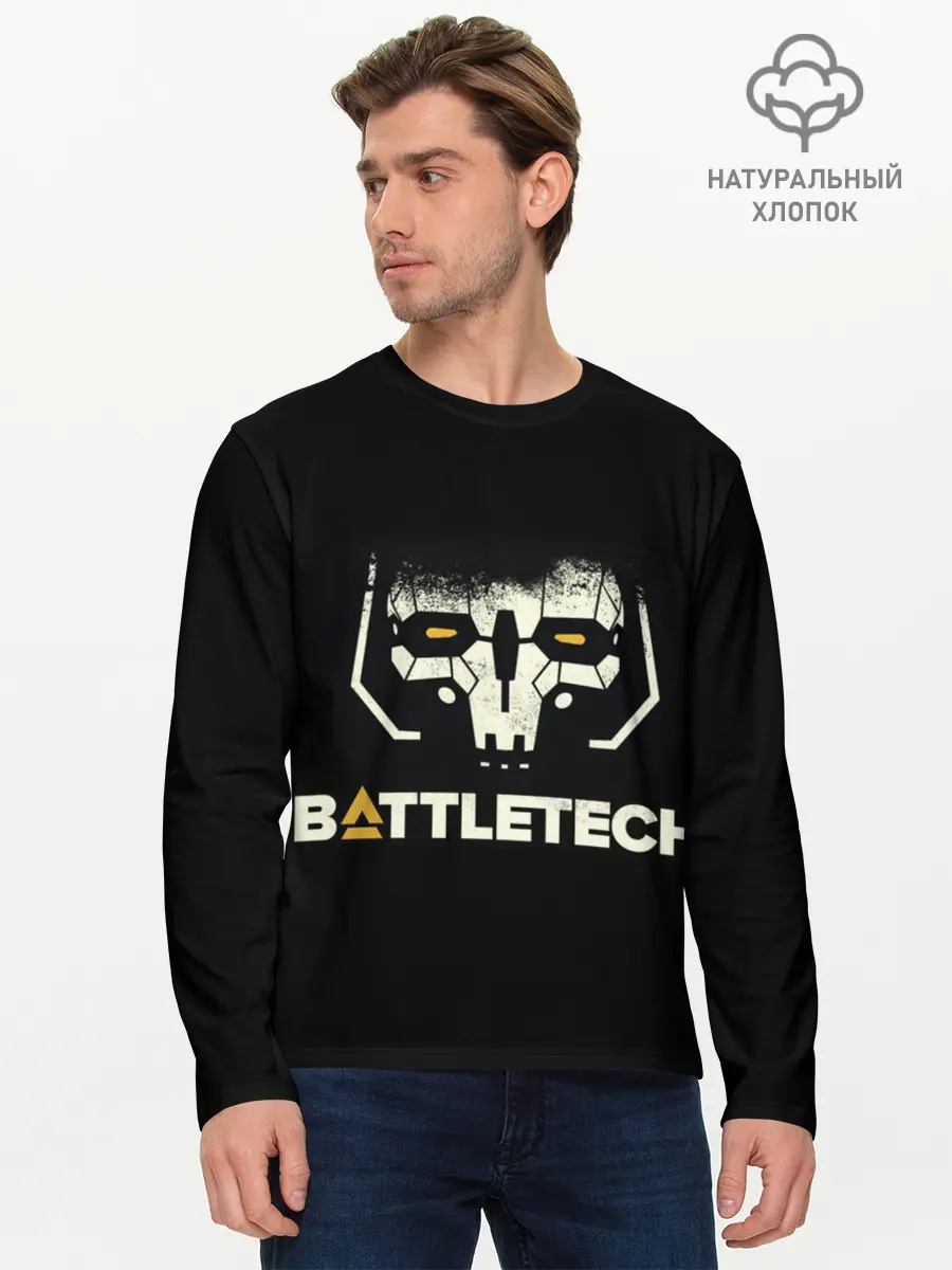 Мужской лонгслив базовый / BATTLETECH (P007_P004ooo2937269, P004ooo2937269)