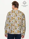 Мужской лонгслив базовый / Background Beer (P007_P004ooo2937887, P004ooo2937887)