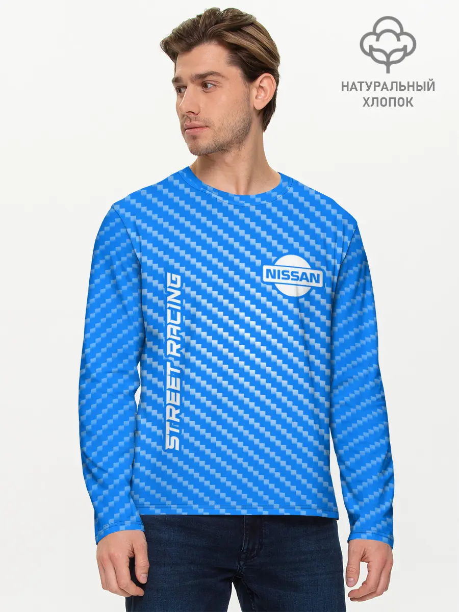 Мужской лонгслив базовый / Ниссан - Pro Racing (P007_P004ooo2938041, P004ooo2938041)