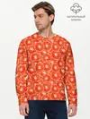 Мужской лонгслив базовый / Красный Апельсин (P007_P004ooo2937803, P004ooo2937803)