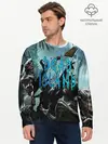 Мужской лонгслив базовый / Толпа зомби (P007_P004ooo2939387, P004ooo2939387)