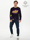 Мужской лонгслив базовый / Knockout City, logo (P007_P004ooo2940707, P004ooo2940707)