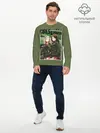 Мужской лонгслив базовый / Девушки и танки (P007_P004ooo2940721, P004ooo2940721)