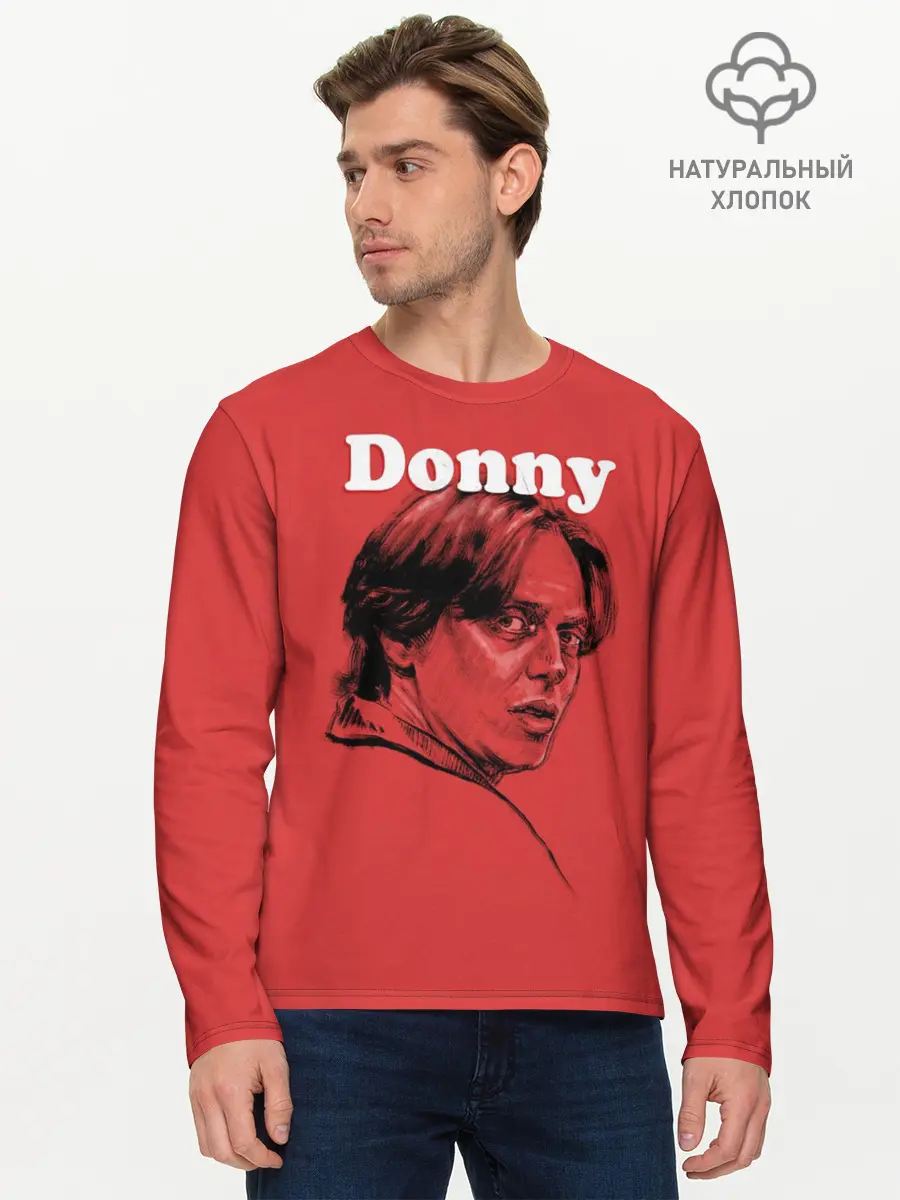 Мужской лонгслив базовый / Donny The Big Lebowski (P007_P004ooo2940495, P004ooo2940495)