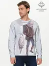 Мужской лонгслив базовый / Для тебя бессмертный аниме (P007_P004ooo2940461, P004ooo2940461)