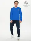 Мужской лонгслив базовый / форма сборной Италии (P007_P004ooo2940625, P004ooo2940625)