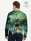 Мужской лонгслив базовый / Shark Attack | Акула атакует (P007_P004ooo2941787, P004ooo2941787)
