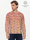 Мужской лонгслив базовый / Арнольд и Хельга (P007_P004ooo2942715, P004ooo2942715)