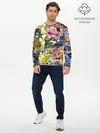 Мужской лонгслив базовый / Super Smash World (P007_P004ooo2943455, P004ooo2943455)