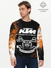 Мужской лонгслив базовый / KTM MOTORCYCLES / КТМ МОТОЦИКЛЫ (P007_P004ooo2943561, P004ooo2943561)