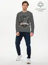 Мужской лонгслив базовый / Братья до конца (P007_P004ooo2943107, P004ooo2943107)