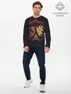 Мужской лонгслив базовый / Крутые бобры. Рокеры (P007_P004ooo2944171, P004ooo2944171)