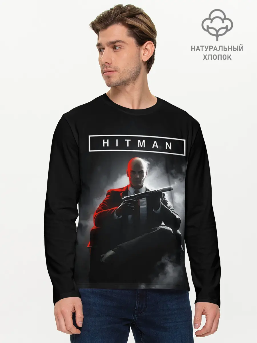 Мужской лонгслив базовый / Killer 47 (P007_P004ooo2943731, P004ooo2943731)
