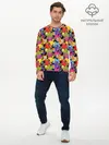 Мужской лонгслив базовый / Звезда Спорта (P007_P004ooo2946627, P004ooo2946627)