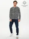 Мужской лонгслив базовый / Пентаграммы (P007_P004ooo2947447, P004ooo2947447)