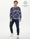 Мужской лонгслив базовый / Гоночная машина (P007_P004ooo2946851, P004ooo2946851)