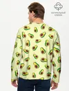 Мужской лонгслив базовый / Авокадо / Avocado (P007_P004ooo2947877, P004ooo2947877)