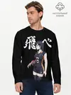 Мужской лонгслив базовый / Женский клуб Карасуно | Haikyuu!! (P007_P004ooo2947883, P004ooo2947883)