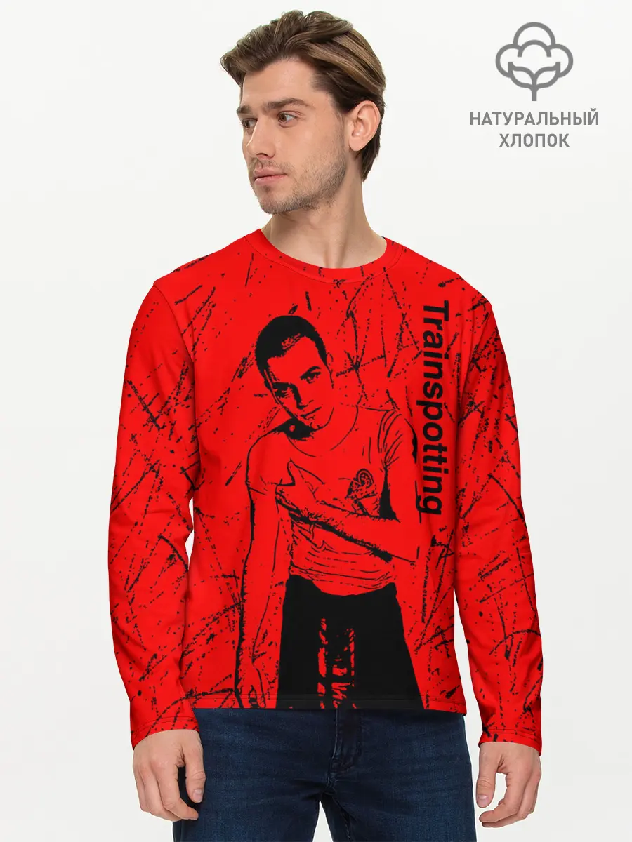 Мужской лонгслив базовый / На игле (P007_P004ooo2948841, P004ooo2948841)