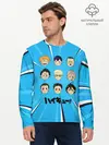 Мужской лонгслив базовый / Игроки команды Карасуно | Haikyuu!! (P007_P004ooo2948369, P004ooo2948369)