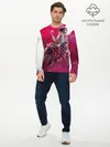 Мужской лонгслив базовый / Парень На Мотоцикле (P007_P004ooo2948379, P004ooo2948379)