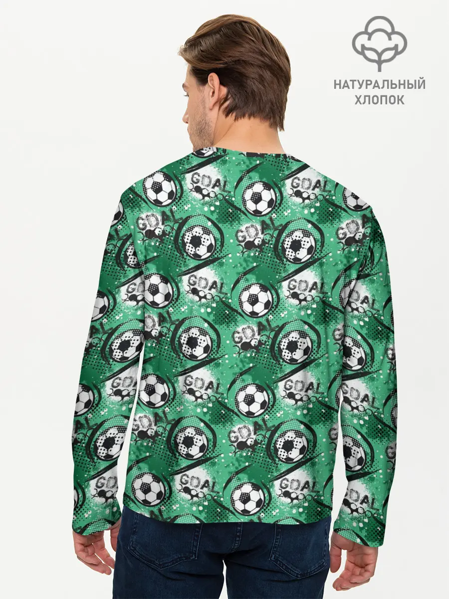 Мужской лонгслив базовый / GOAL (P007_P004ooo2949457, P004ooo2949457)