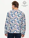 Мужской лонгслив базовый / Football (P007_P004ooo2949471, P004ooo2949471)