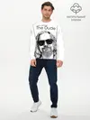 Мужской лонгслив базовый / Just call me the Dude (P007_P004ooo2949165, P004ooo2949165)